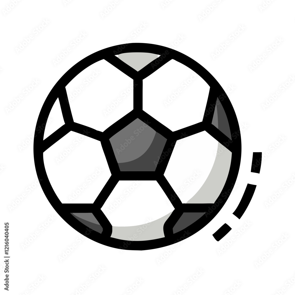 Obraz premium soccer ball icon design
