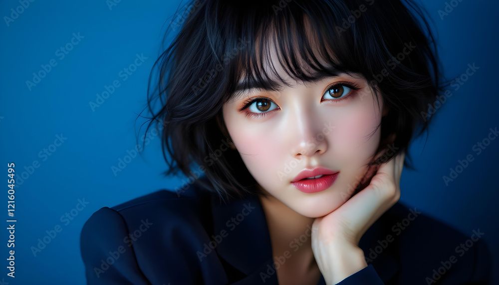 ファンタジーストーリー(ウルトラブルーの色彩を纏った女性) ファンタジーストーリー(ウルトラブルーの色彩を纏った女性)