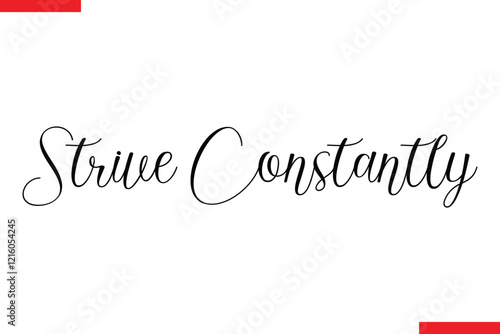 Strive Constantly spirit quote modiren text typography