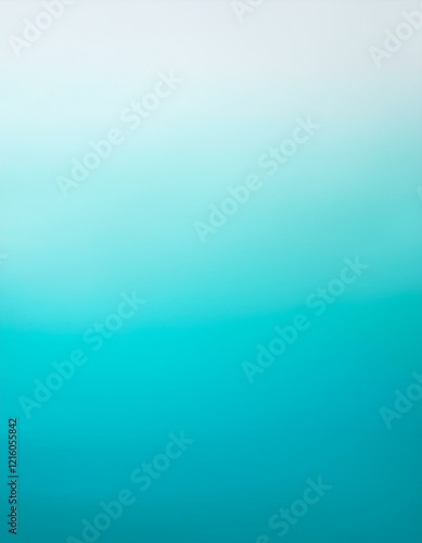 Serene teal gradient background.