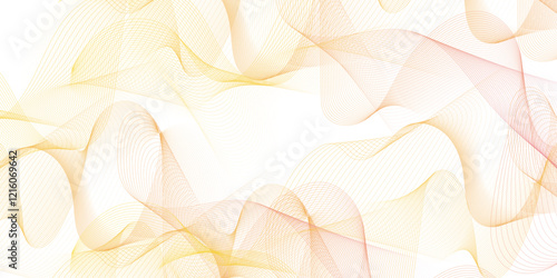 Abstract colorful wavy lines Digital frequency track equalizer background. Curved wave smooth stripe seamless pattern. Wave lines created using blend tool. graphic design template banner business wave