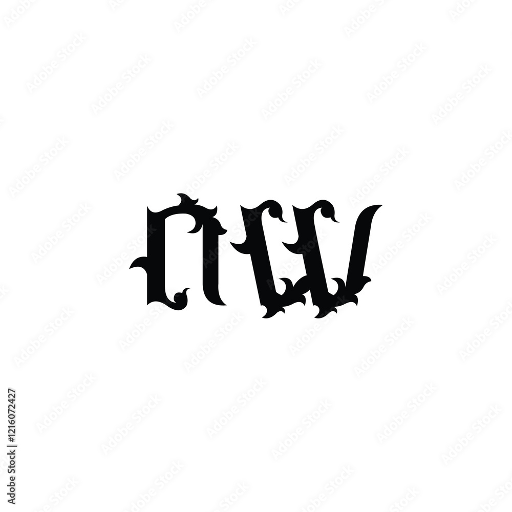 NW monogram logo design letter text name symbol monochrome logotype alphabet character simple logo NW monogram logo design letter text name symbol monochrome logotype alphabet character simple logo