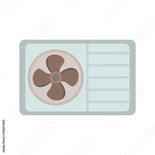 AC Window Unit Vector Icon
