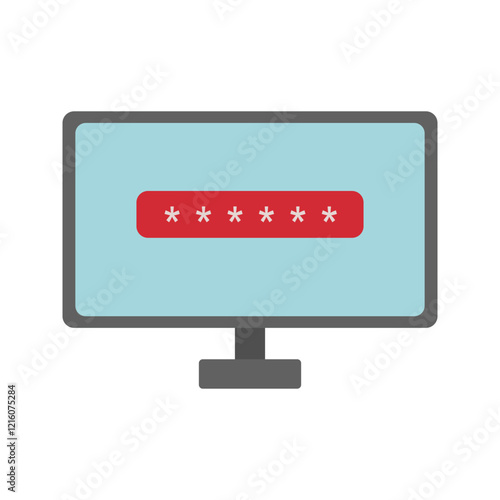 System Password Vector Icon