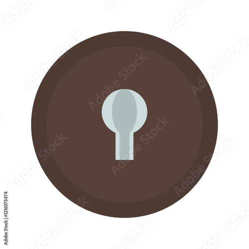 Keyhole Vector Icon