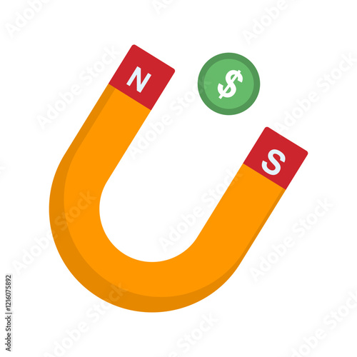 Magnet Vector Icon