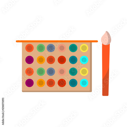 Palette Vector Icon