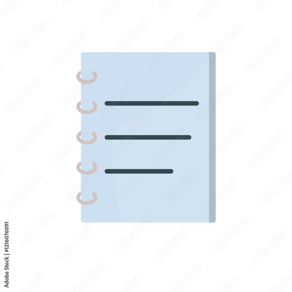 Notepad Vector Icon Notepad Vector Icon