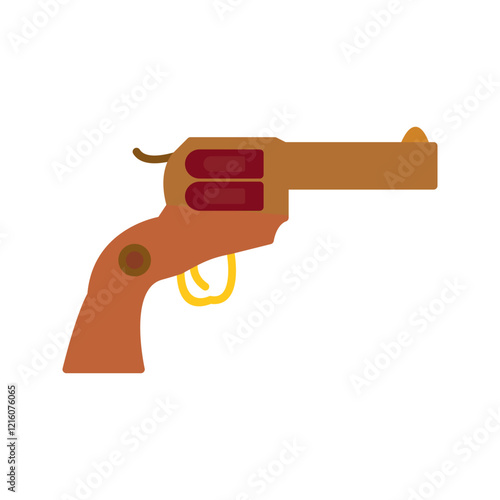 Revolver Vector Icon