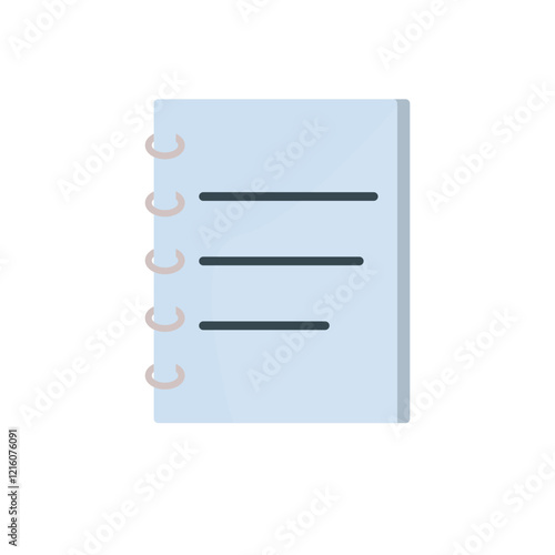 Notepad Vector Icon