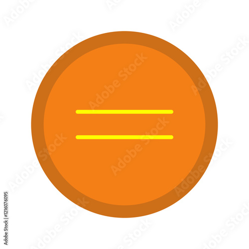 Equal To Vector Icon