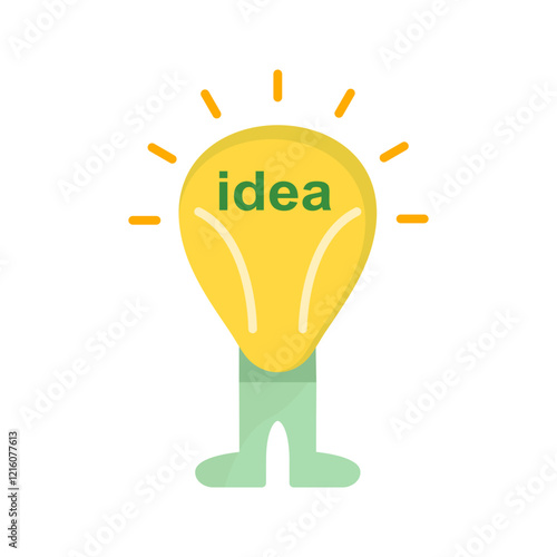 Brilliant Idea Vector Icon