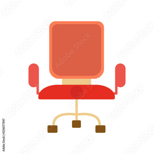 Office Chair Vector Icon
