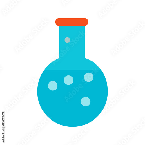 Chemical Flask Vector Icon