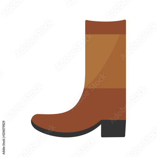 Cowboy Boot Vector Icon