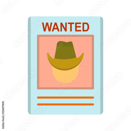 Wanted Poster Vector Icon