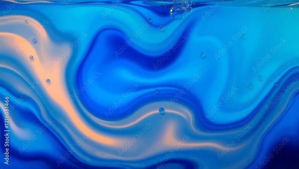 Abstract blue liquid art texture with wavy patterns in gradient tones, ideal for modern backgrounds, posters, and digital designs Abstract blue liquid art texture with wavy patterns in gradient tones, ideal for modern backgrounds, posters, and digital designs