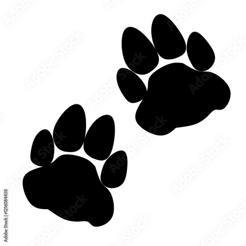 cat paw print