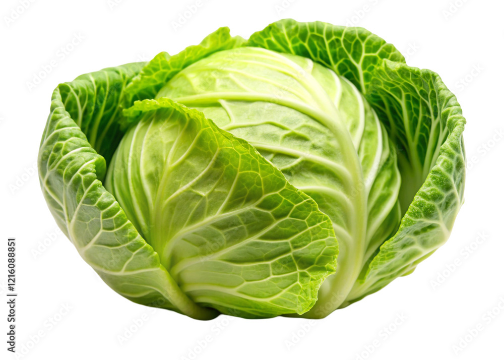 Obraz premium fresh cabbage clipart image on transparent background