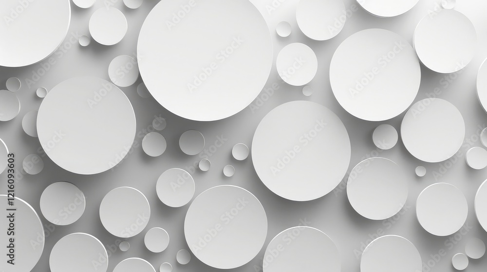 White Circle Layer Background
White Circle Layer Background