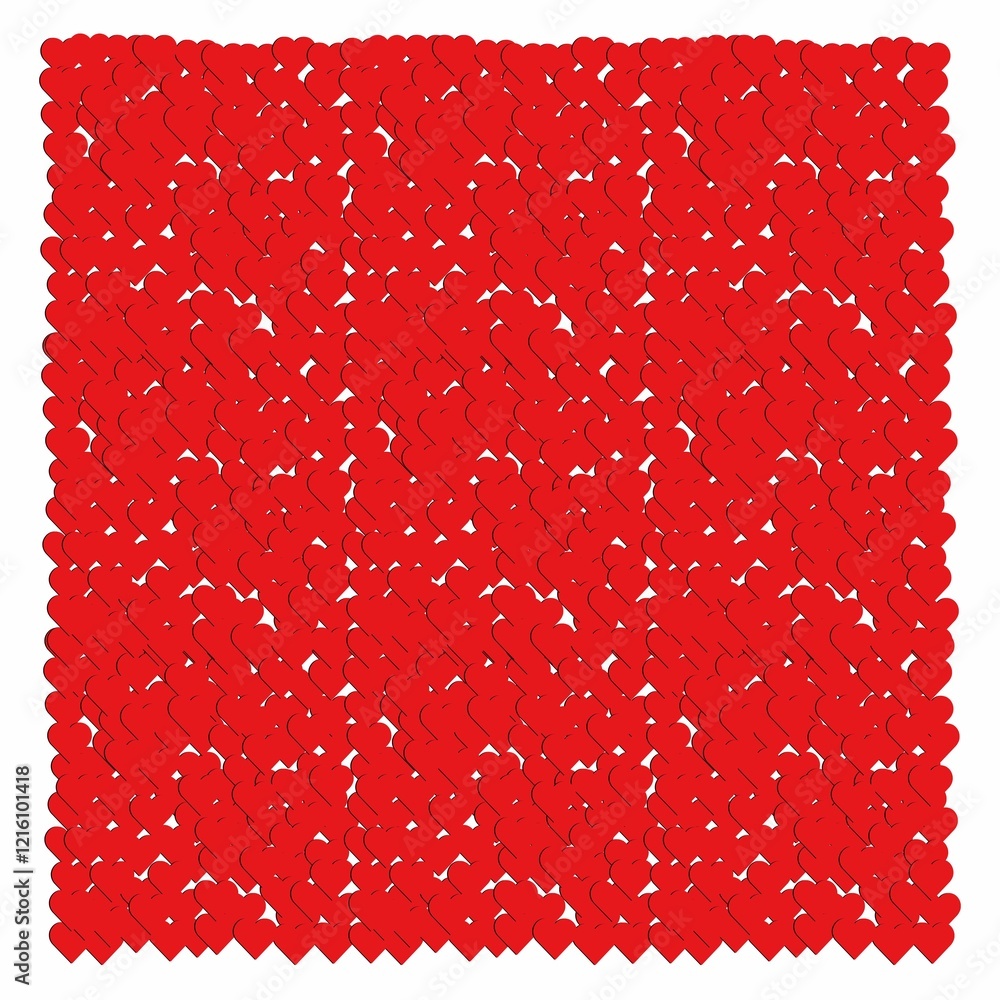 This is a pixel design illustrating a red love heart icon in a repeating pattern, ideal as a wallpaper, symbolizing affection, romance, and warmth in a minimalist style. This is a pixel design illustrating a red love heart icon in a repeating pattern, ideal as a wallpaper, symbolizing affection, romance, and warmth in a minimalist style.