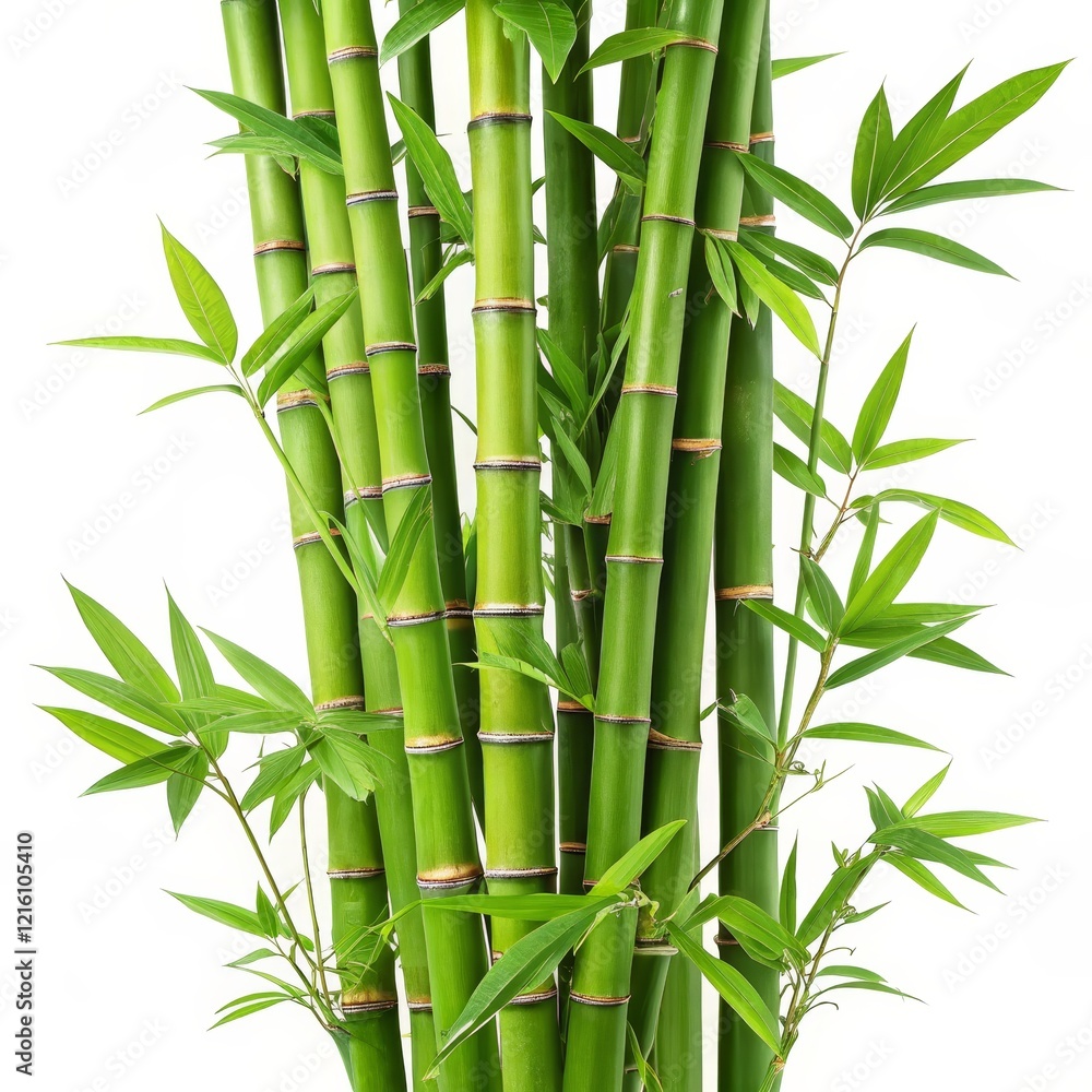 Vibrant Green Bamboo Cluster Close-up Composition of Lush Stalks and Leaves, Nature Photography, Serenity Concept. Bamboo, Nature Vibrant Green Bamboo Cluster Close-up Composition of Lush Stalks and Leaves, Nature Photography, Serenity Concept. Bamboo, Nature
