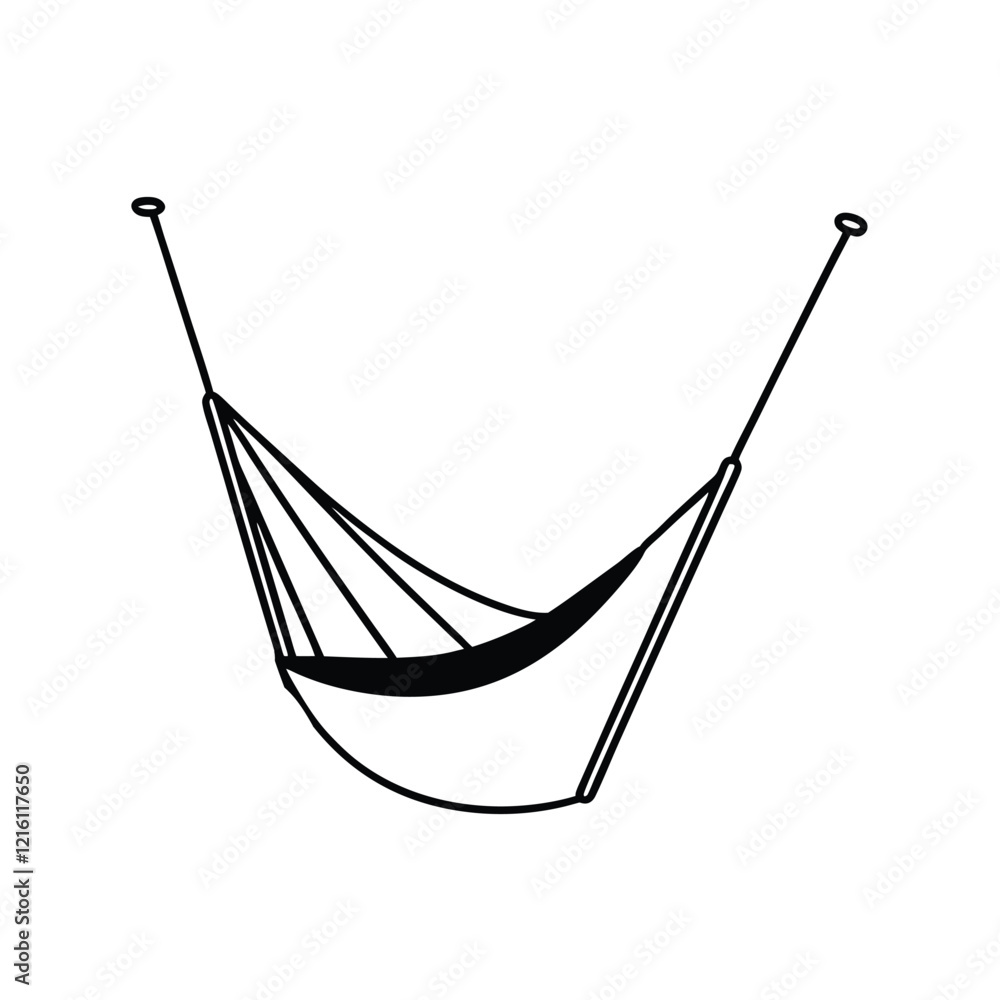 Fototapeta premium hammock-chair