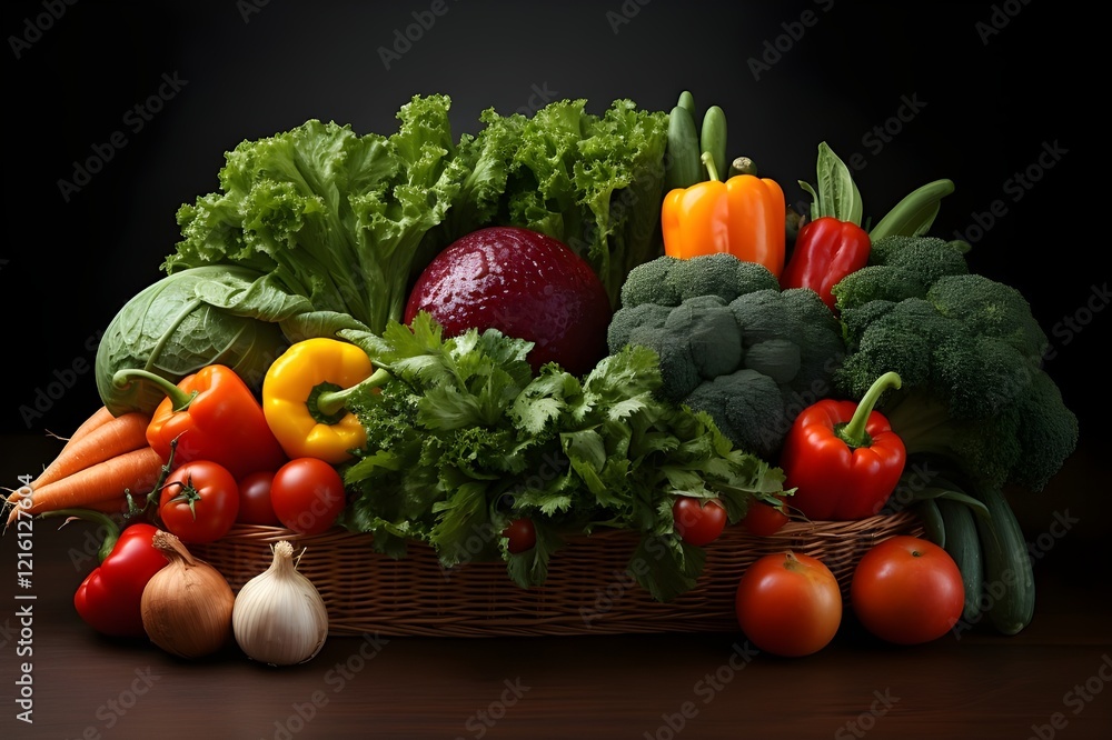 fresh vegetables on a white background fresh vegetables on a white background