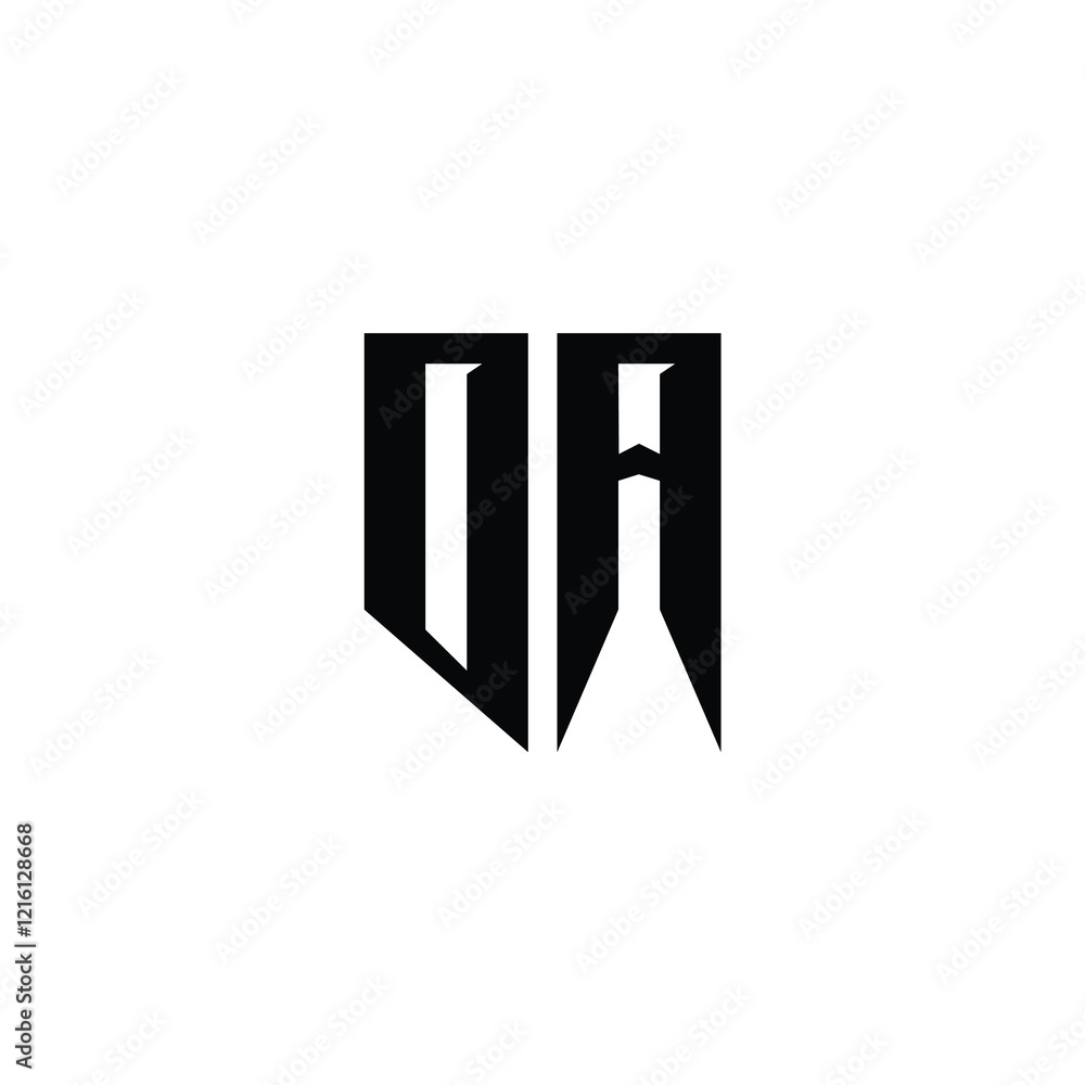 OA monogram logo design letter text name symbol monochrome logotype alphabet character simple logo OA monogram logo design letter text name symbol monochrome logotype alphabet character simple logo