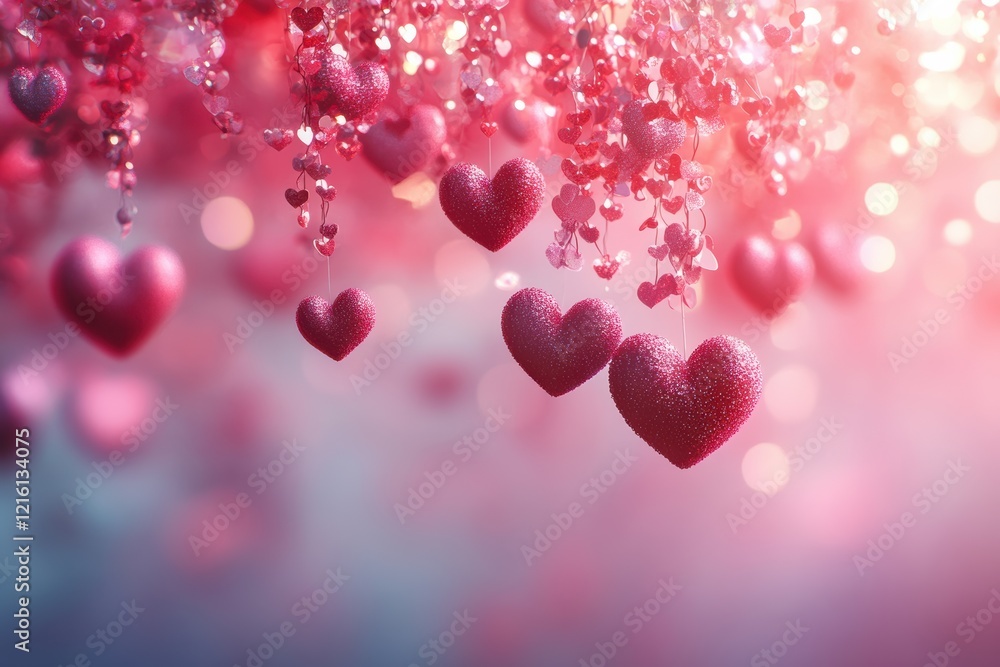 A soft pink and red gradient with floating hearts and glowing bokeh lights, romantic Valentines theme. A soft pink and red gradient with floating hearts and glowing bokeh lights, romantic Valentines theme.