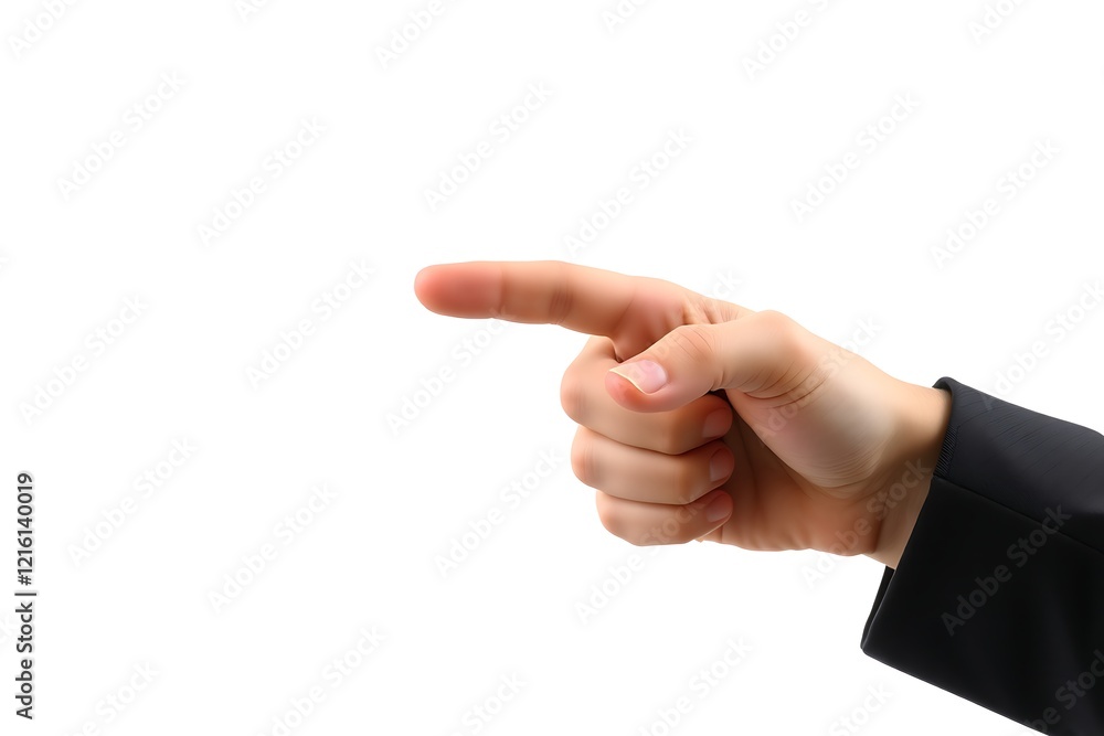 Hand Pointing Right Indicating Direction or Choice Hand Pointing Right Indicating Direction or Choice