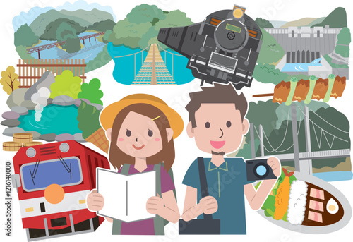 静岡　大井川　観光　旅行