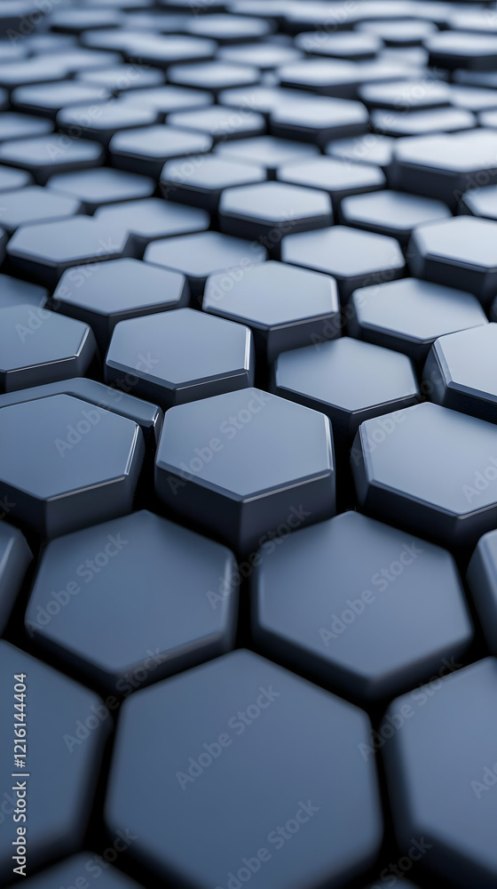 3D Hexagon Abstract Background 3D Hexagon Abstract Background