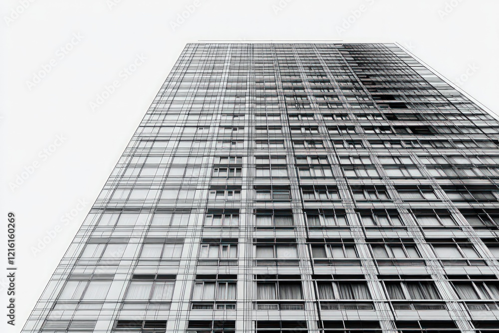 Modern Highrise Building Exterior Architectural Design Modern Highrise Building Exterior Architectural Design