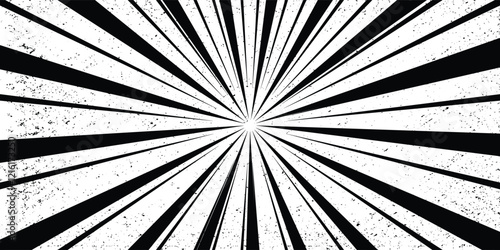 Cartoon halftone line. Comic lines. Concentrated frames. Superhero hero. Anime focus isolated on white background. eps 10