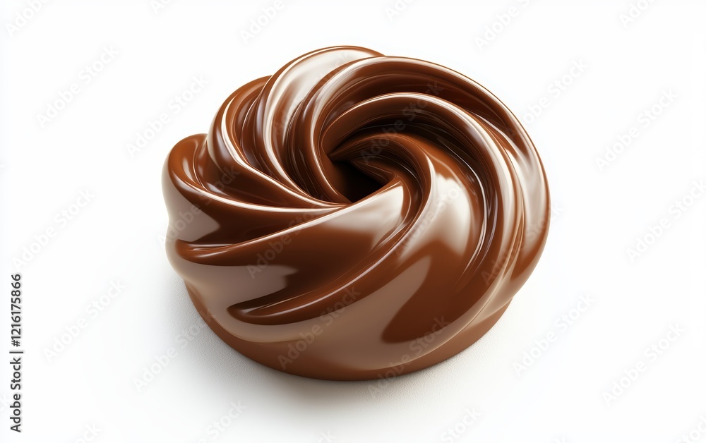 Chocolate bright candy isolated on white background Chocolate bright candy isolated on white background