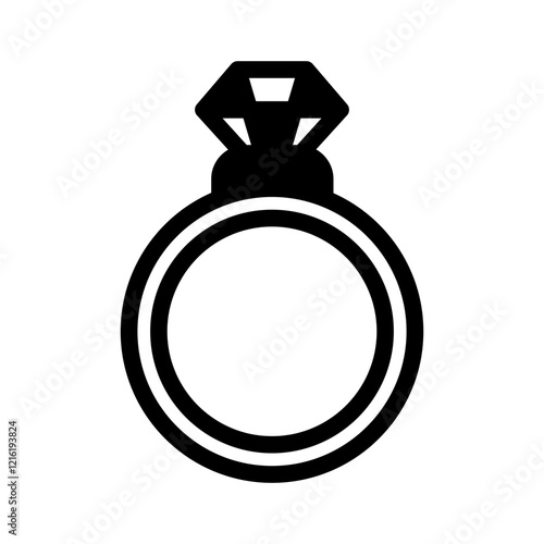 ring married solid icon