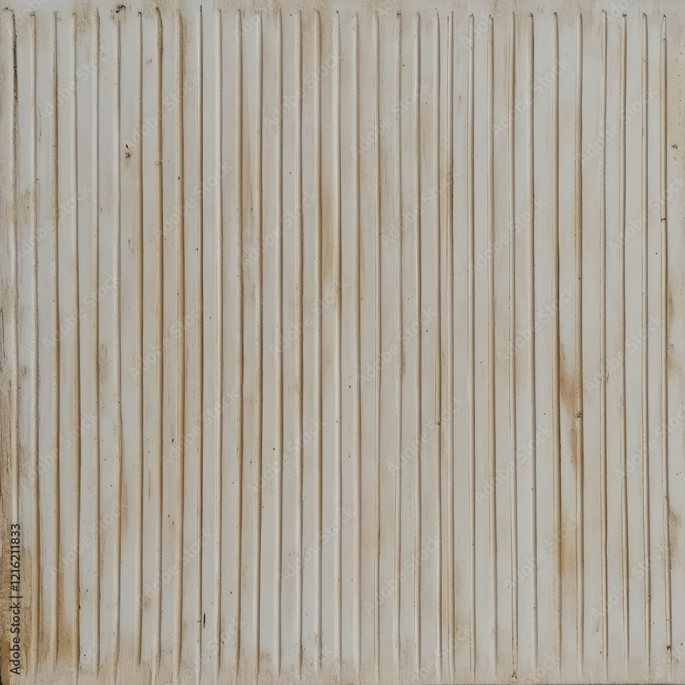 White Corrugated Metal Texture Forms a Background with Vertical Lines White Corrugated Metal Texture Forms a Background with Vertical Lines