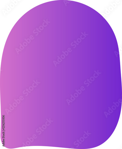 gradient blob decoration