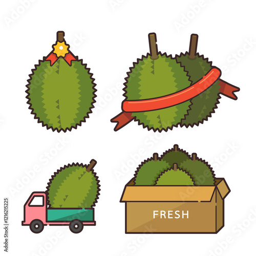 icon durian