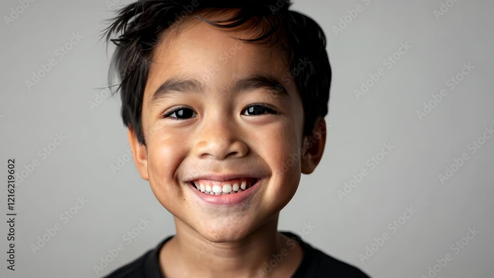 The Joyful Smiling Boy The Joyful Smiling Boy