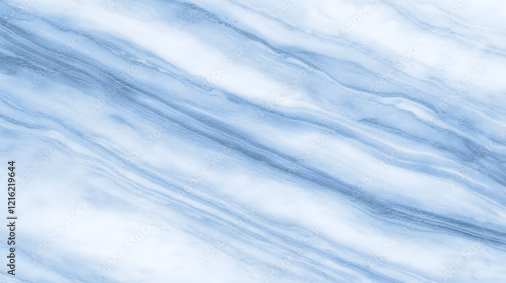 Light Blue Marble Texture Background Shows Elegant Veins and Smooth Surface Light Blue Marble Texture Background Shows Elegant Veins and Smooth Surface