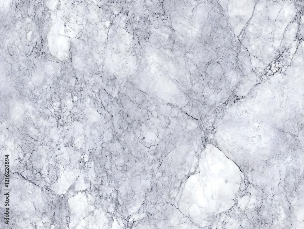 Naklejka premium White Marble Texture Displays Elegant Veins and Natural Patterns Seamlessly for Background