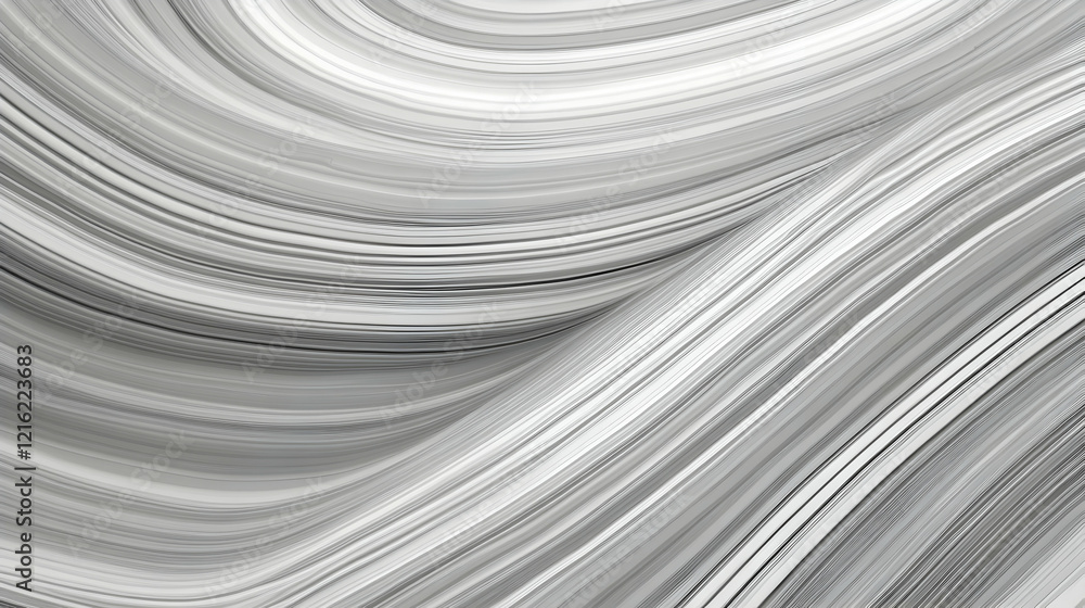 Abstract Gray and White Wavy Lines Background Creates a Dynamic and Modern Design with Smooth Curves Abstract Gray and White Wavy Lines Background Creates a Dynamic and Modern Design with Smooth Curves