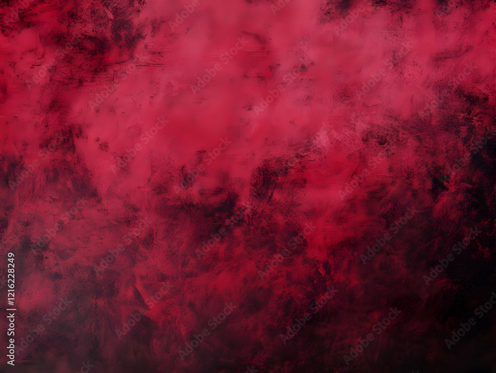 Dark Red Abstract Background Displays a Textured Surface with Deep Shades of Maroon and Black hues. Dark Red Abstract Background Displays a Textured Surface with Deep Shades of Maroon and Black hues.