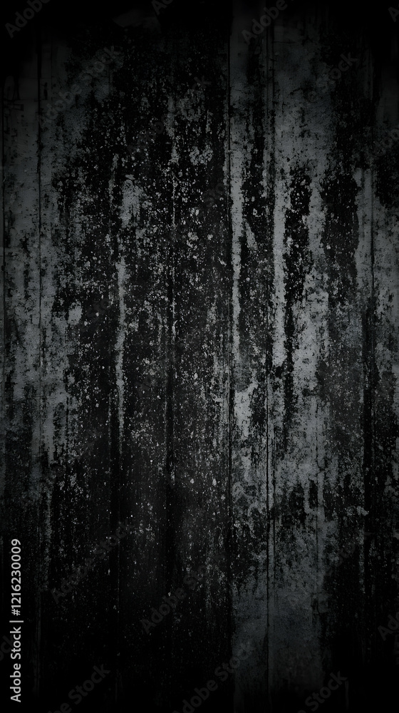 Dark Grunge Texture Shows Weathered Surface with Scratches and Stains Clearly. Dark Grunge Texture Shows Weathered Surface with Scratches and Stains Clearly.
