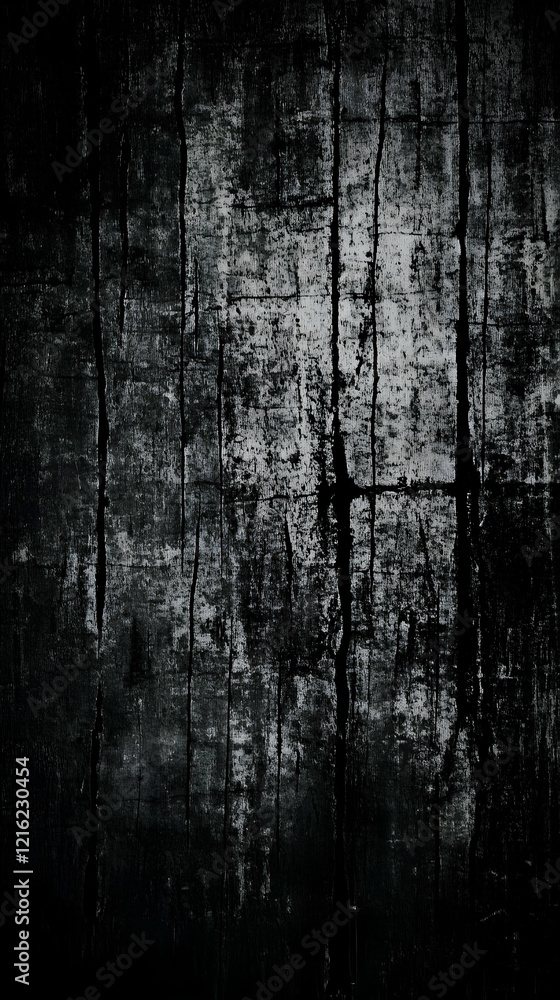 Dark Grunge Wood Texture Background Creates a Moody and Distressed Visual Effect Dark Grunge Wood Texture Background Creates a Moody and Distressed Visual Effect