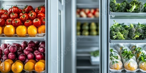 Wallpaper Mural Advanced industrial freezing equipment for preserving fresh produce and maintaining quality in food processing. Torontodigital.ca