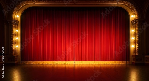 Stage opening background