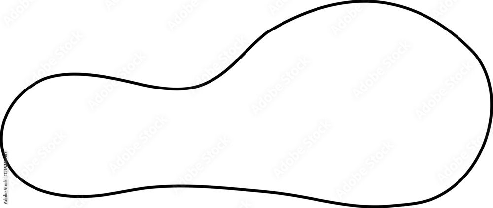 blob line decoration vector blob line decoration vector